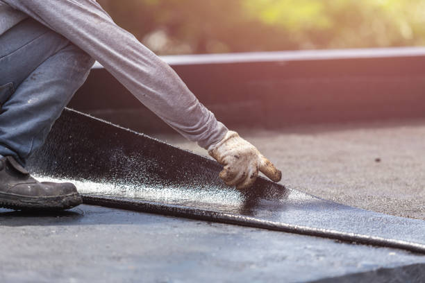 Professional Crawl Space Encapsulation technician working in Brokaw, WI